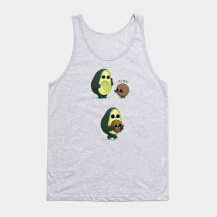 Tired avocado Tank Top